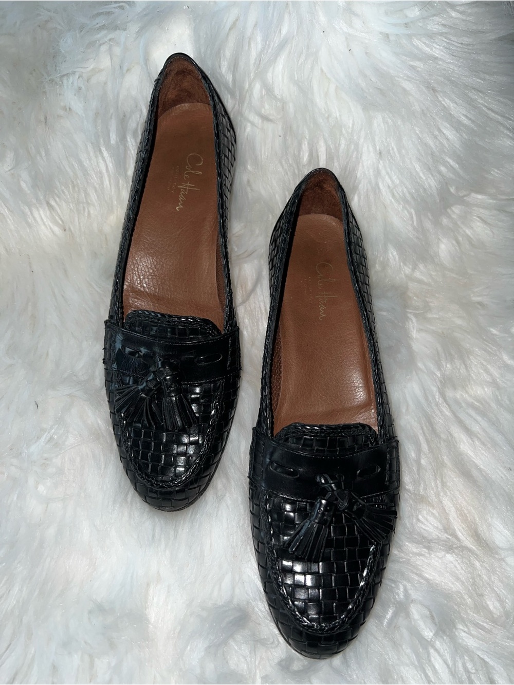 Cole Haan Collections Woven Tassel Loafers Made in Italy